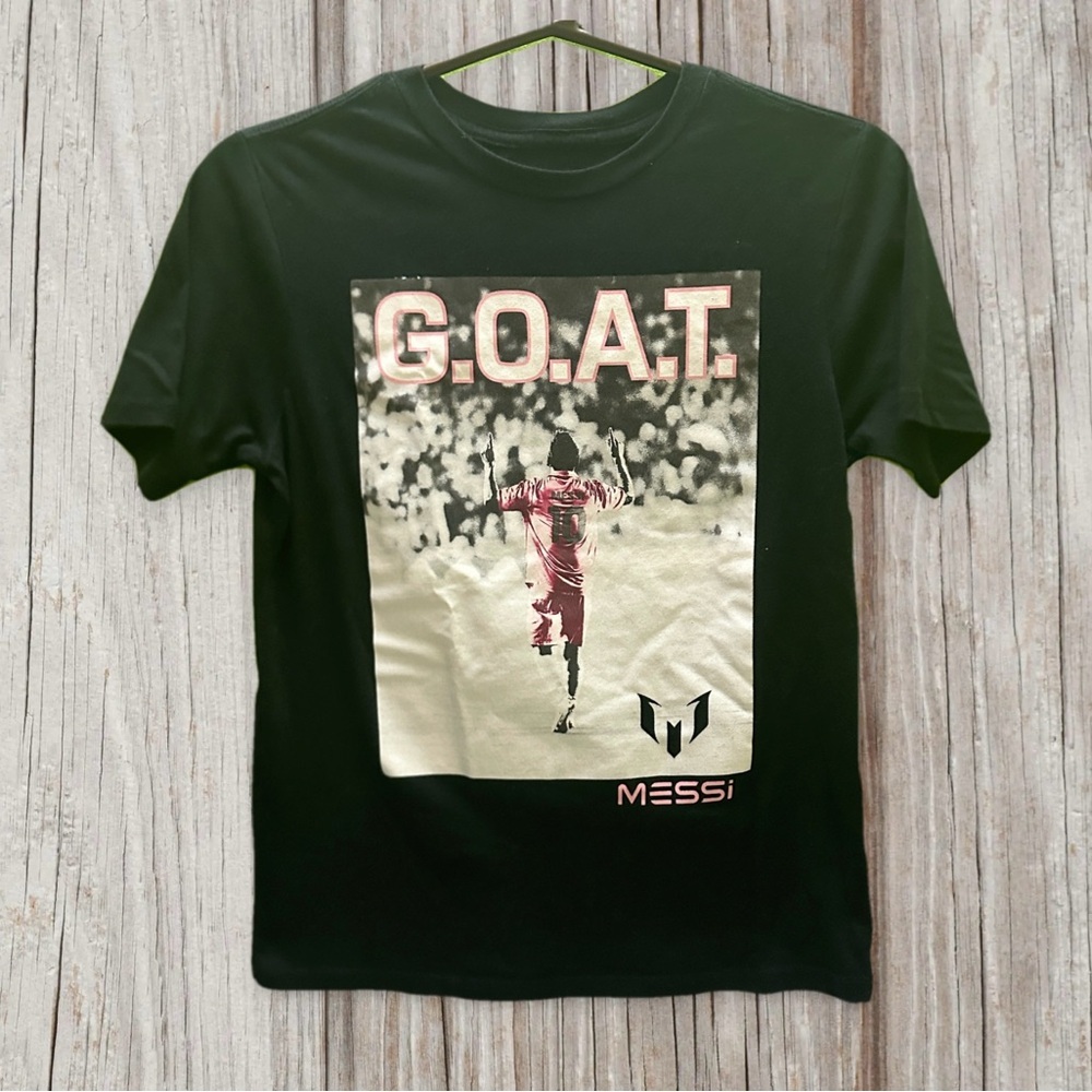 Messi Black Graphic Kids T-Shirt size 10-12